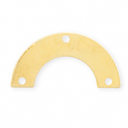 Bedels DQ Eco-brass&reg; metaal tussenstuk Goud (nikkelvrij)