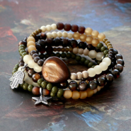 Inspiratiesets Sieraden in natuurlijke tinten