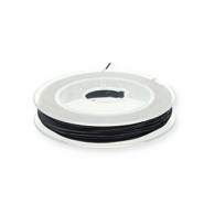 Elastiek rijgdraad 0.8mm Black