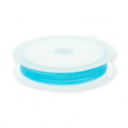 Elastiek rijgdraad 0.5mm Turquoise blue