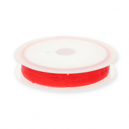 Elastiek rijgdraad 0.5mm Red