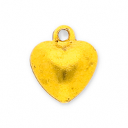 Bedels metaal belletjes hart Gold