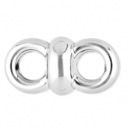 Acrylic chain tussenstuk Silver