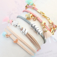 Inspiratiesets Imitatie suède & DQ metaal ❀