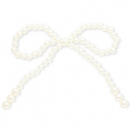 Statement hangers strik White