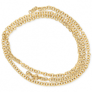 Roestvrij stalen (RVS) stainless steel onderdelen buigring Gold