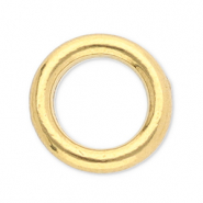 Roestvrij stalen (RVS) stainless steel onderdelen dichte ring 8mm Gold