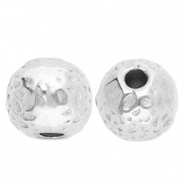 Roestvrij stalen (RVS) stainless steel kralen Silver