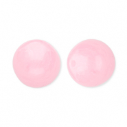 12 mm acryl kralen rond Pink-marble
