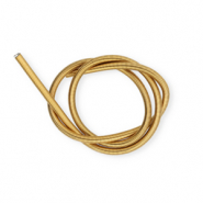 Roestvrij stalen (RVS) Stainless steel onderdelen French wire extra heavy 1.8mm Gold