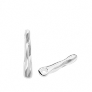 Bedels DQ&reg; metaal staaf Antiek zilver (nikkelvrij)