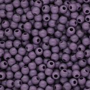 4 mm DQ acryl kralen shiny Purple haze 18-3718 TCX