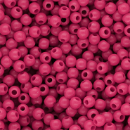 4 mm DQ acryl kralen shiny Rose violet 17-2624 TCX