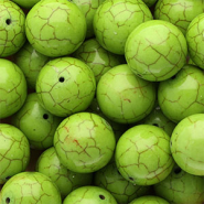 Kralen keramiek 20mm Green