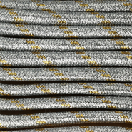 Trendy paracord 6mm Silver-gold