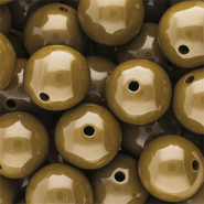 18 mm DQ acryl kralen shiny Wood thrush 17-1129 TCX