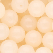 18 mm DQ&reg; acryl kralen shiny Light peach