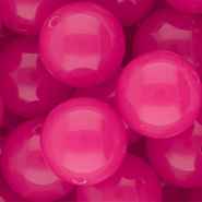 20 mm DQ&reg; acryl kralen shiny Magenta pink
