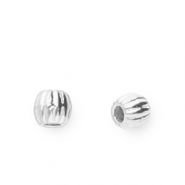 Roestvrij stalen (RVS) stainless steel kralen 3mm Silver