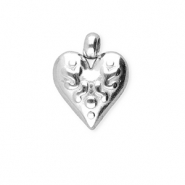 BY31&reg; Roestvrij stalen (RVS) Stainless steel bedels hart Gold