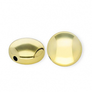 Acryl kralen rondellen Gold