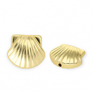 Acryl kralen schelp Gold