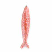DQ® Grieks keramiek hangers sardine Coral pink