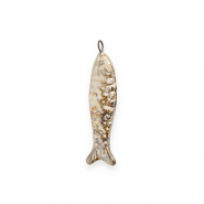 DQ® Grieks keramiek hangers sardine Beige