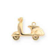 BY31® Eco-brass metaal bedels scooter Gold