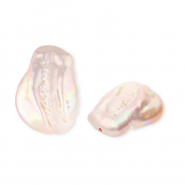 Imperfecte zoetwaterparels Natural pink