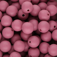 12 mm DQ Acryl kralen Plum