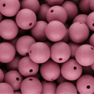 14 mm DQ Acryl kralen Plum