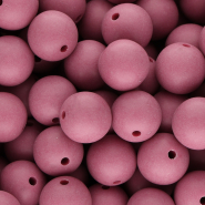 16 mm DQ Acryl kralen Plum