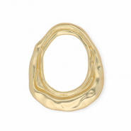 Statement hangers / tussenstuk ovaal Gold