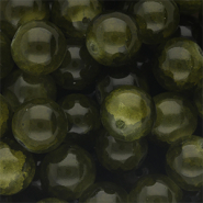 12 mm glaskralen Army green