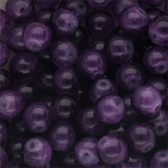8 mm glaskralen Purple