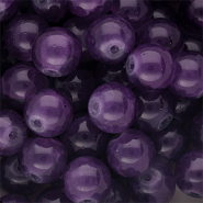 10 mm glaskralen Purple