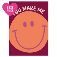 BY31&reg; Sieraden kaartjes "You make me" Port red-orange-light pink-purple
