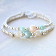 Inspiratiesets Glaskralen pearl glitter