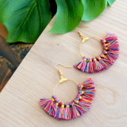 Inspiratiesets Fashion Creolen met kwastjes ♡