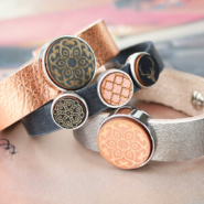 Inspiratiesets Sieraden met houten bedels en cabochons van hout!