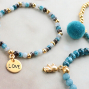 Inspiratiesets Kleurrijke sieraden met gouden details