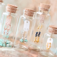 Sieraden maken: Wensflesjes cadeauverpakking ♡ DIY