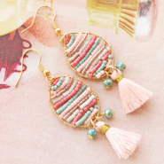 Inspiratiesets Oorbellen en armbandjes met Miyuki kralen delica’s 11/0