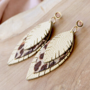 Inspiratiesets Maak oorbellen/sleutelhangers met imi hangers