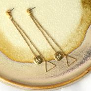 Inspiratiesets Persoonlijke armbanden en oorbellen maken met initialen bedels