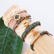 Inspiratiesets Trendy armbandjes van elastisch lint Ibiza