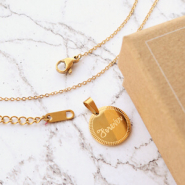 Inspiratiesets Gift set 7: Stainless steel kettingen met Mix & Match hanger