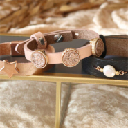 Inspiratiesets Inspiratie met DQ leer hangers en Cuoio