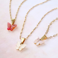 Inspiratiesets Sieraden inspiratie met stainless steel resin vlinder bedels